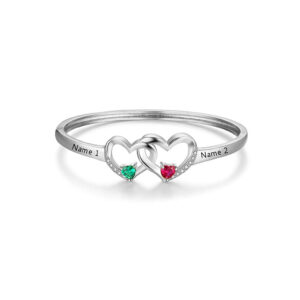 Double Lined Pavé Clip Charm